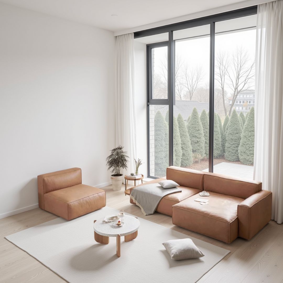 Leather Modular Sofa