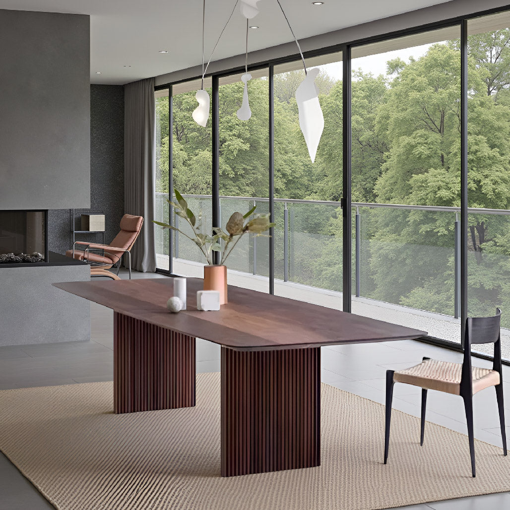 Solid Wood Dining Table Set