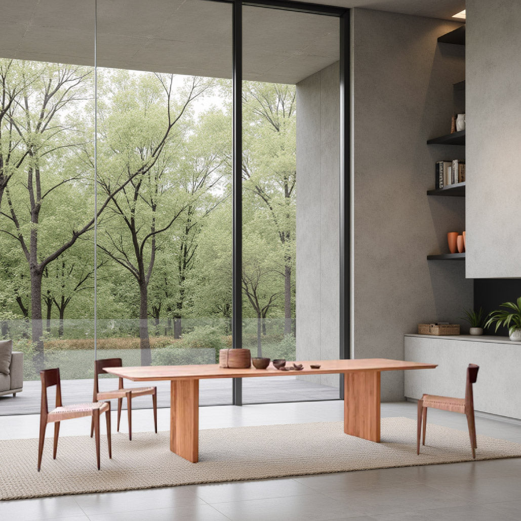 Solid Wood Dining Table Set