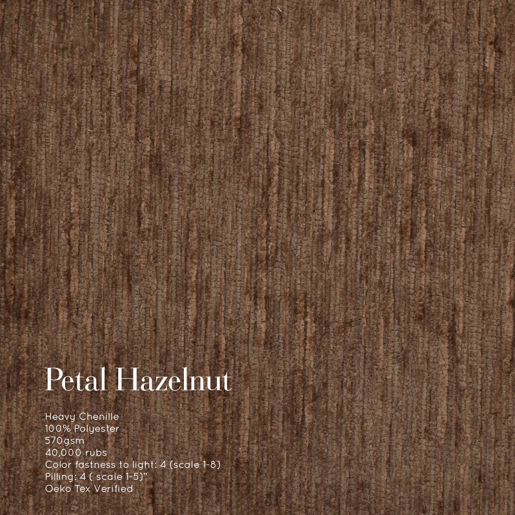 Heavy Chenille Hazelnnut Fabric