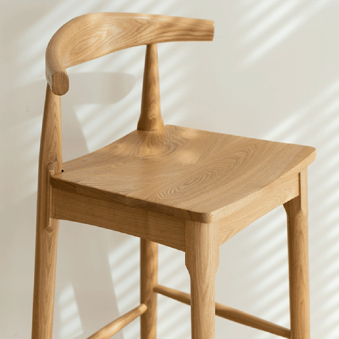 Solid Wood Bar Stool