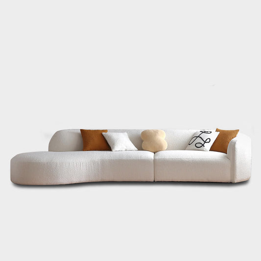 Nora Nordic Curved Sofa