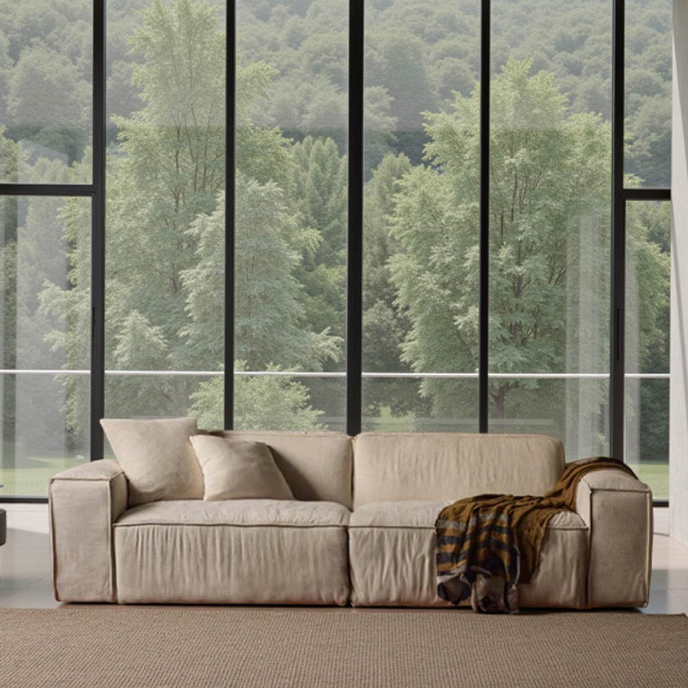Cotton Linen Sectional Sofa