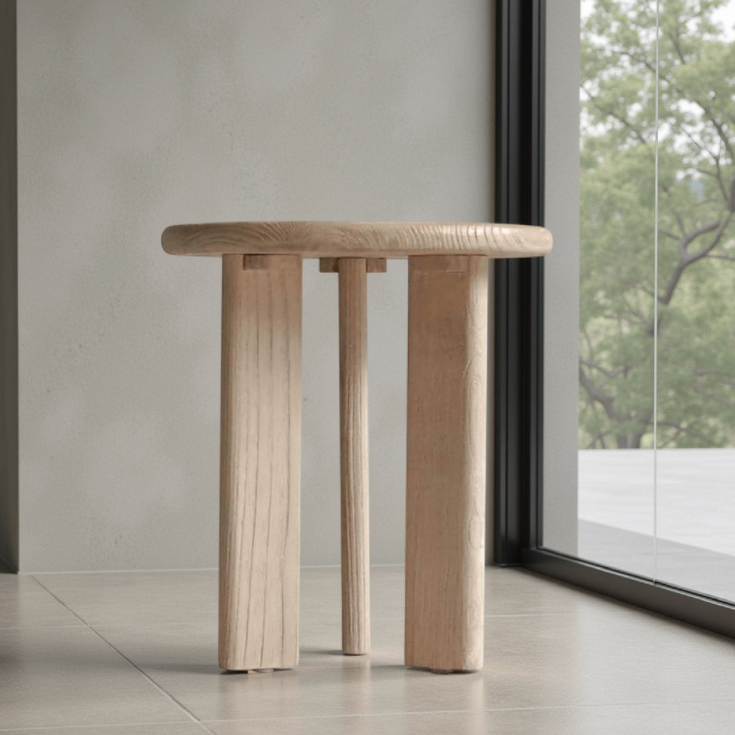 Sungkai Wood Side Table