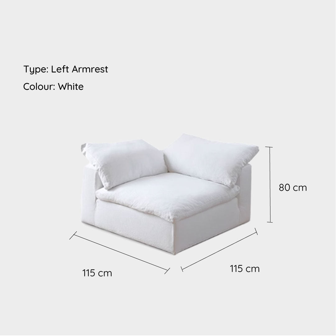 White Cloud Modular Sofa 1 piece