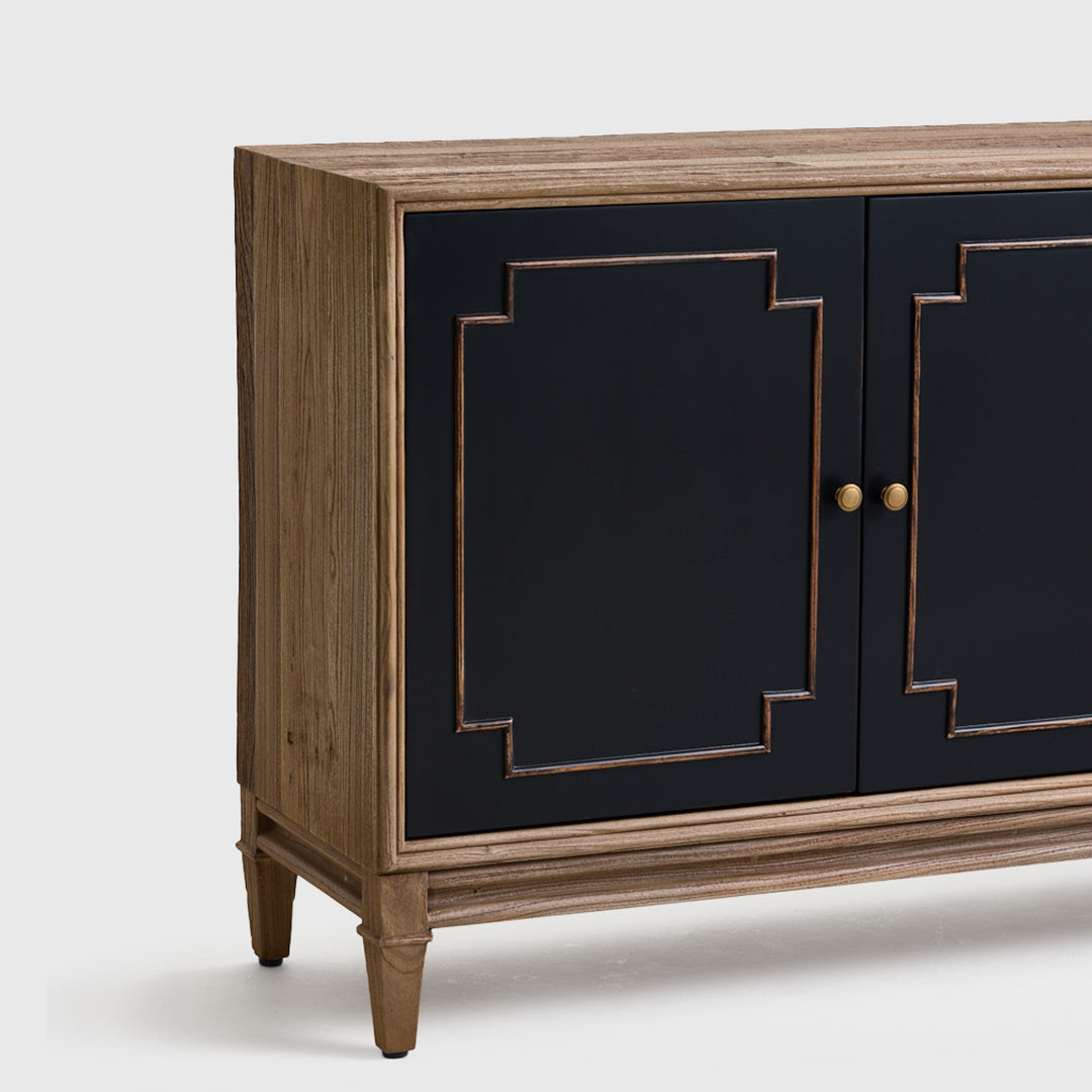 Eirvik Classic Black Sideboard Cabinet