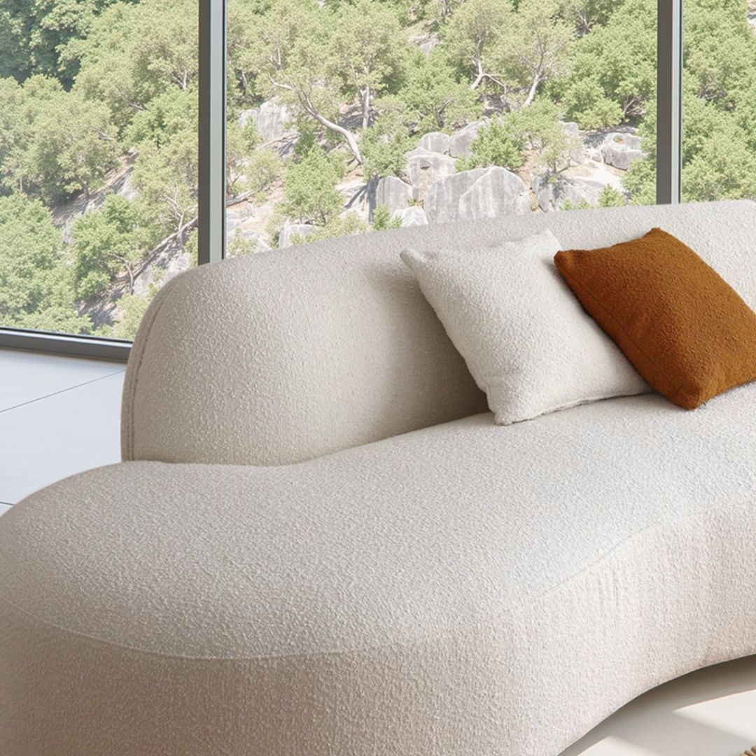 Nordic Curved Sofa
