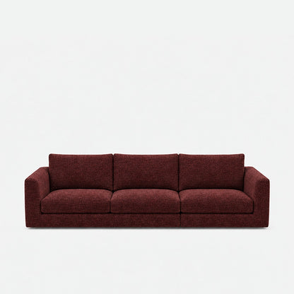 Katrine fabric 3 seater sofa – 2738 Wine