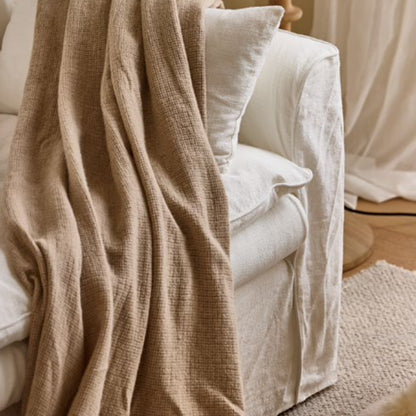 Serra Cloud-Linen Deep Comfort Sofa