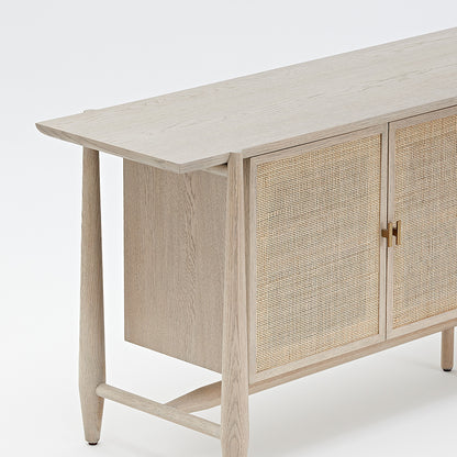 Woven Oak Sideboard