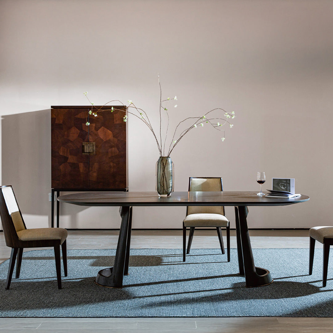 Modern Oak Dining Set