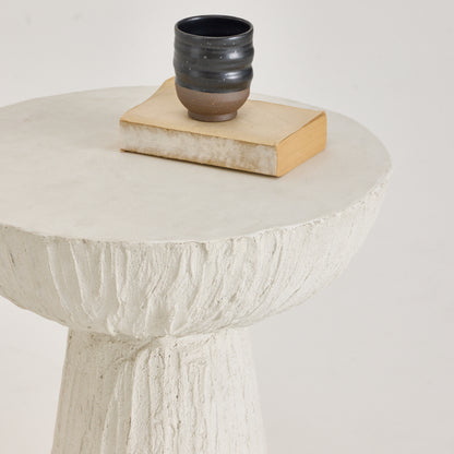Ossa Cement Side Table