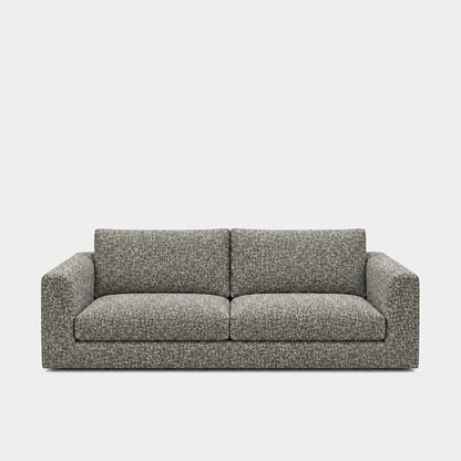Katrine 2-seater fabric sofa in A3609 Silver Pine