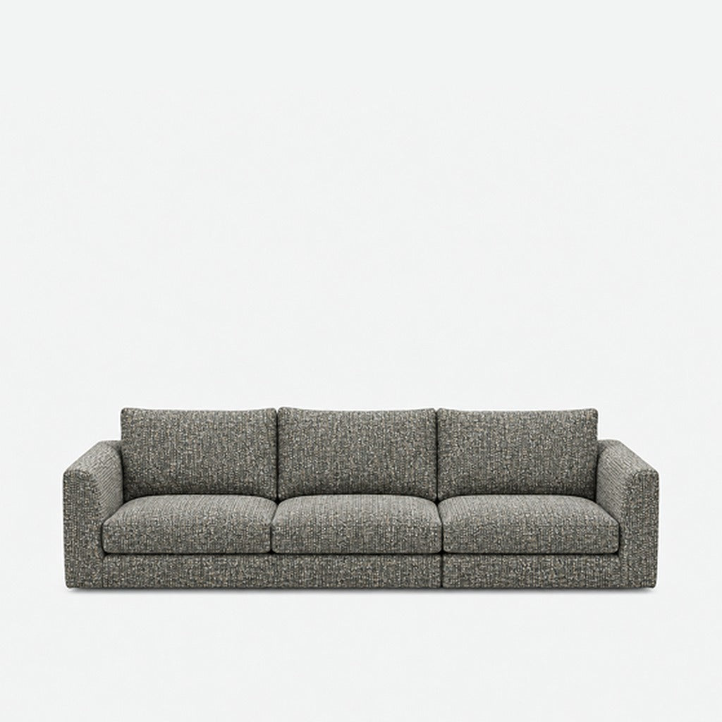 Katrine fabric 3 seater sofa – A3609 Silver Pine