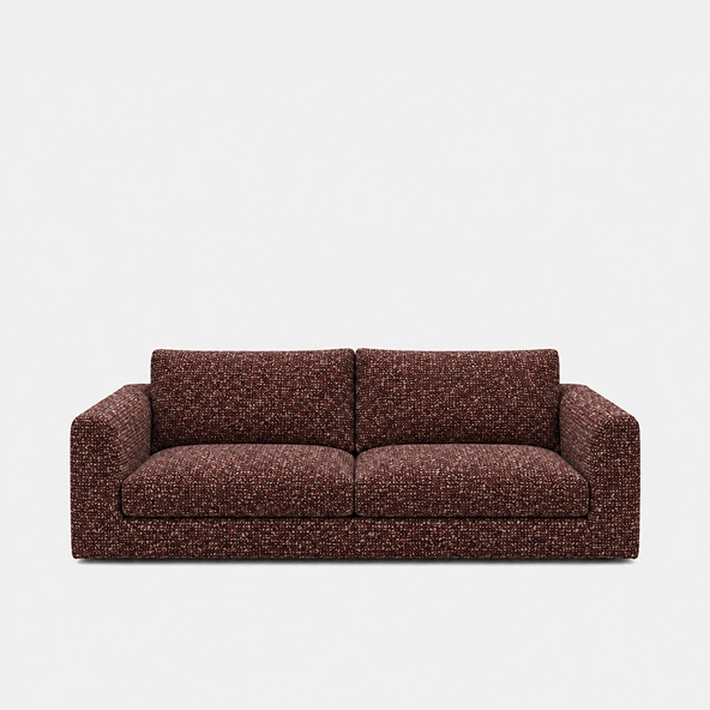 Katrine 2-seater fabric sofa in A3756 Tawny Port