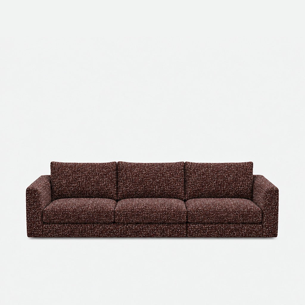 Katrine fabric 3 seater sofa – A3756 Tawny Port
