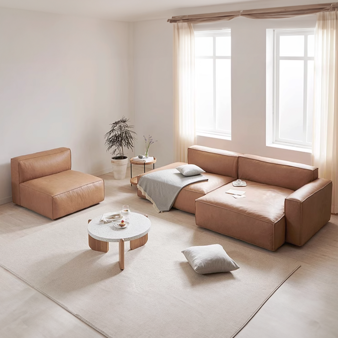 Leather Modular Sofa