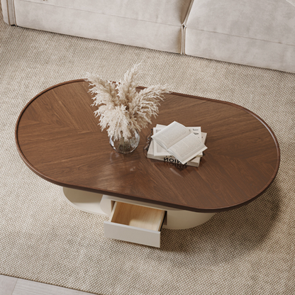 Nordic Wooden Coffee Table