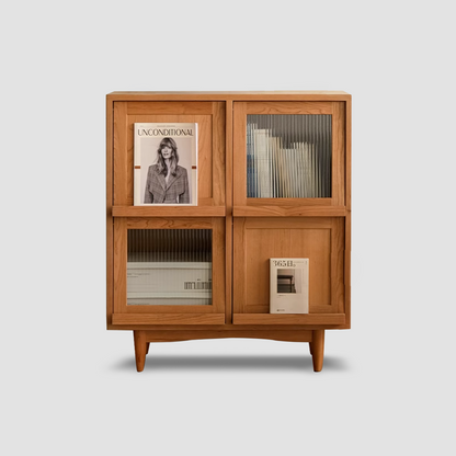 Anders Solid Wood Magazine Cabinet