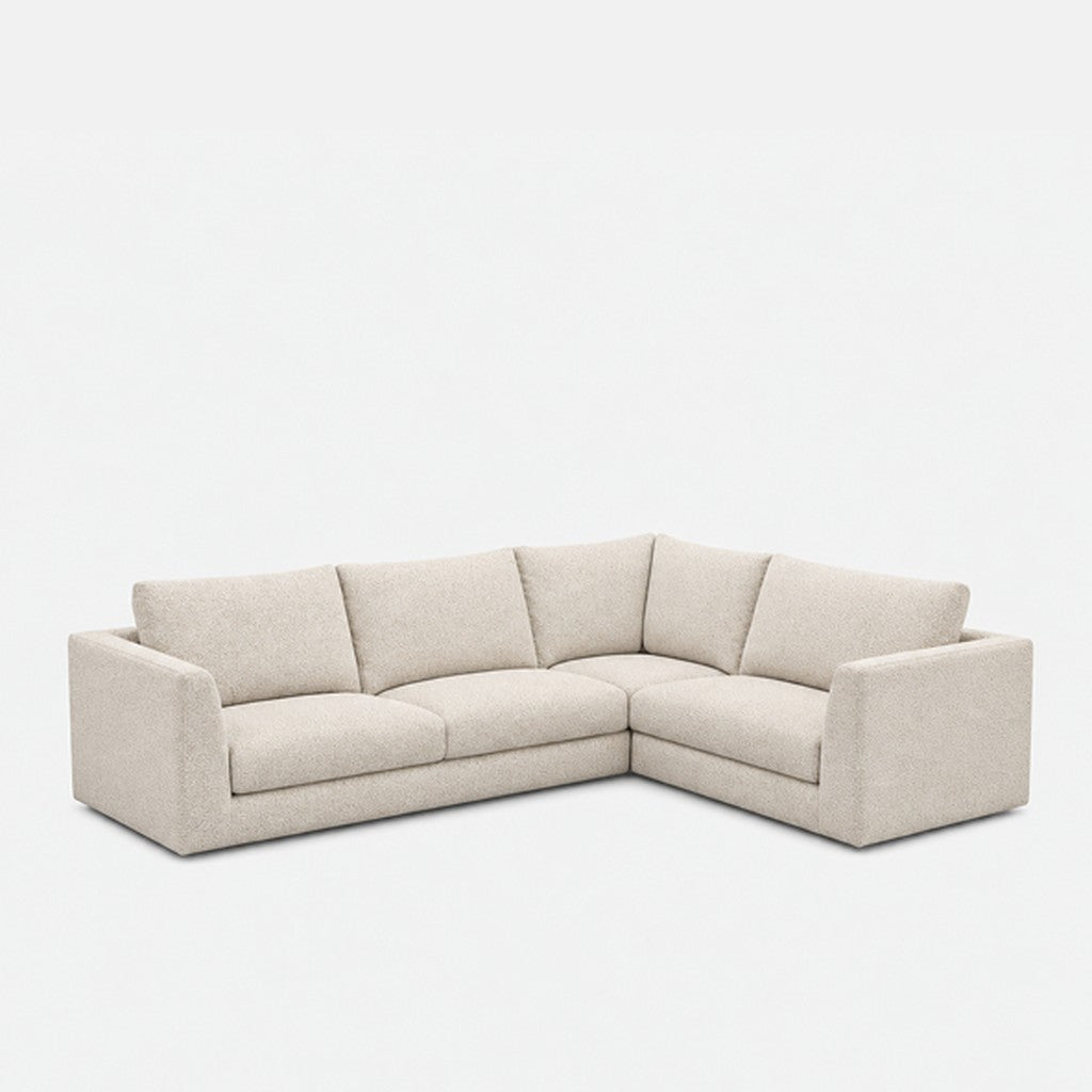 Katrine modular corner sofa fabric L-shape – Antwerp Cream
