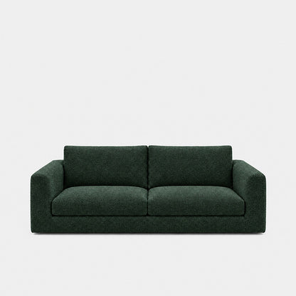 Katrine 2-seater fabric sofa in Antwerp Forest Green