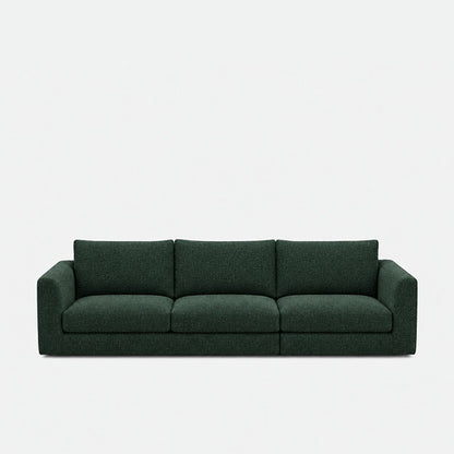 Katrine fabric 3 seater sofa – Antwerp Forest Green