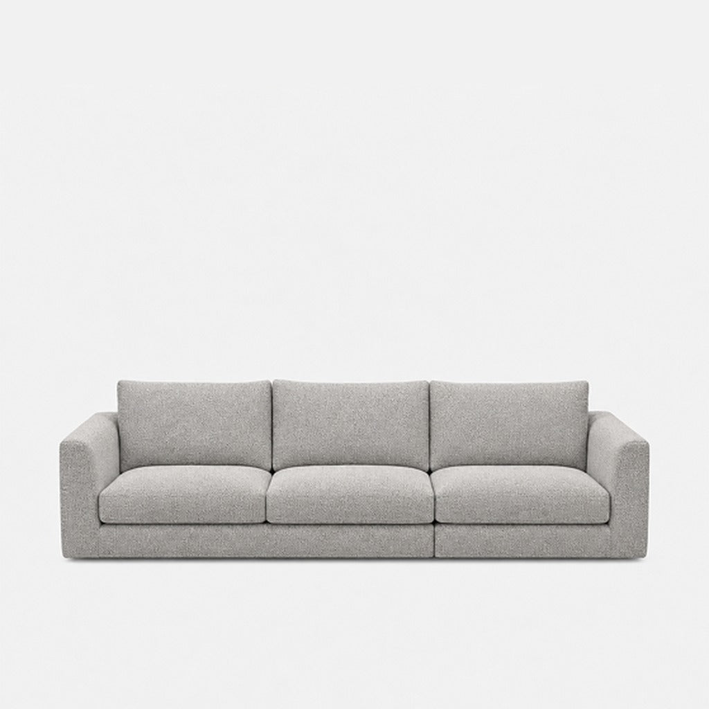 Katrine fabric 3 seater sofa – Antwerp Silver