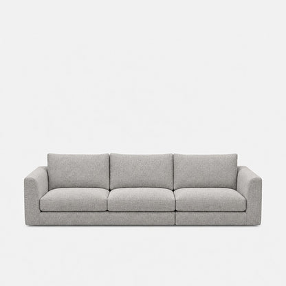 Katrine fabric 3 seater sofa – Antwerp Silver