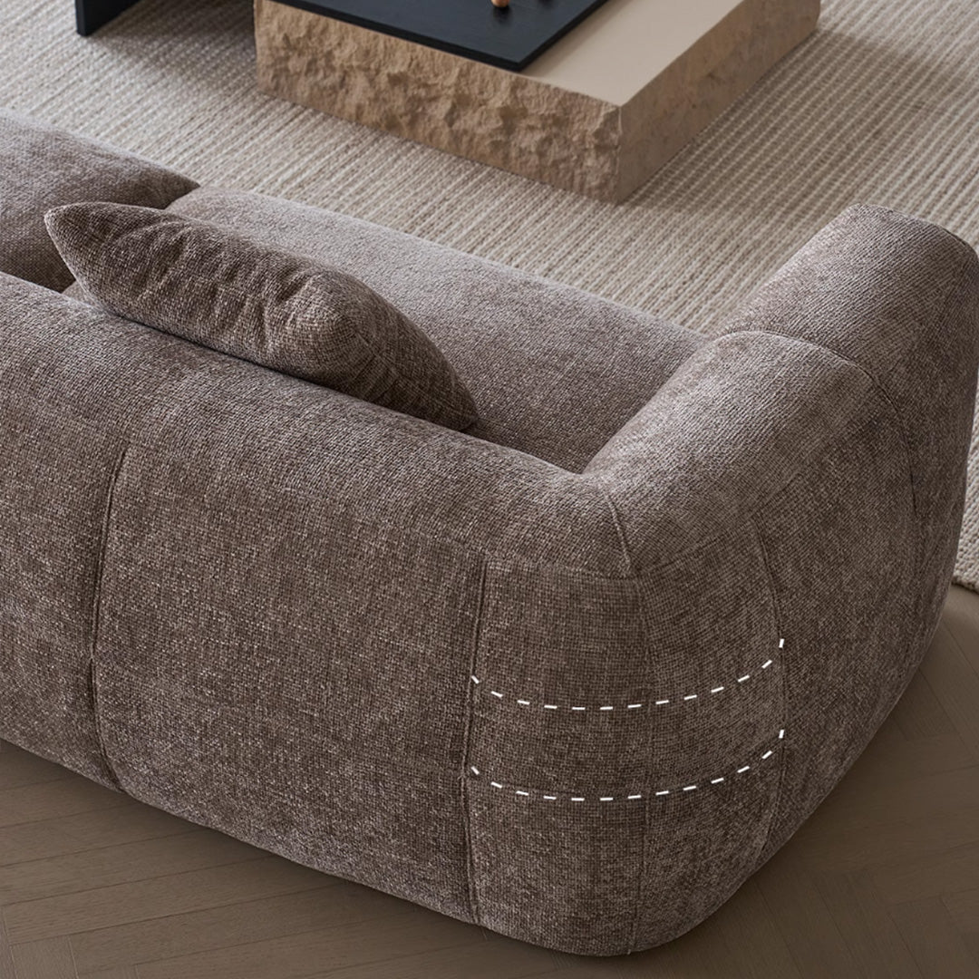 Chenille Modern French Style Sectional Sofa