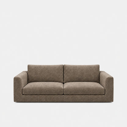 Katrine 2-seater fabric sofa in Azures Desert