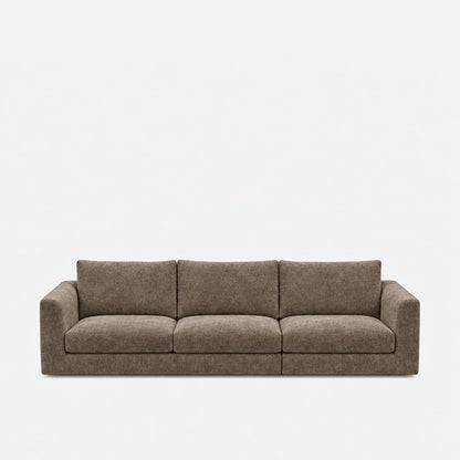 Katrine fabric 3 seater sofa – Azures Desert