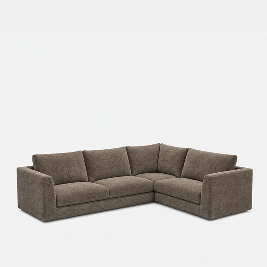 Katrine modular corner sofa fabric L-shape – Azures Desert