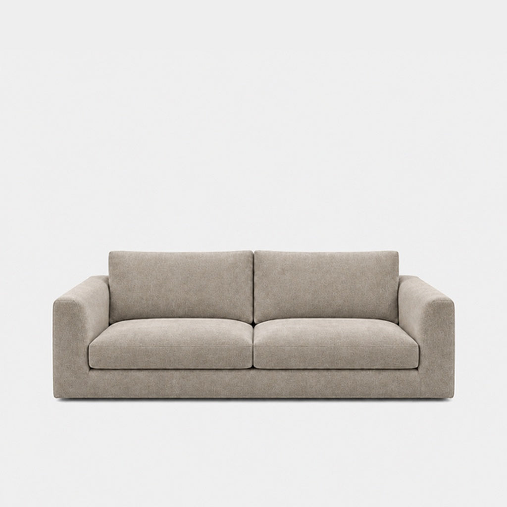 Katrine 2-seater fabric sofa in Azures Khaki