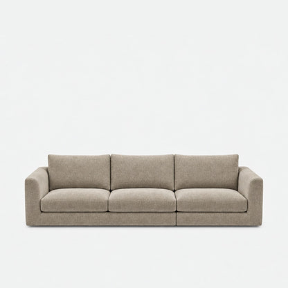Katrine fabric 3 seater sofa – Azures Khaki