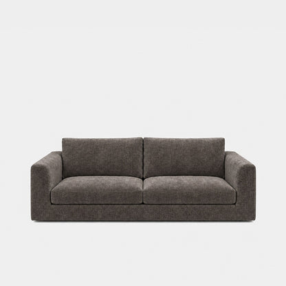Katrine 2-seater fabric sofa in Azures Nickle