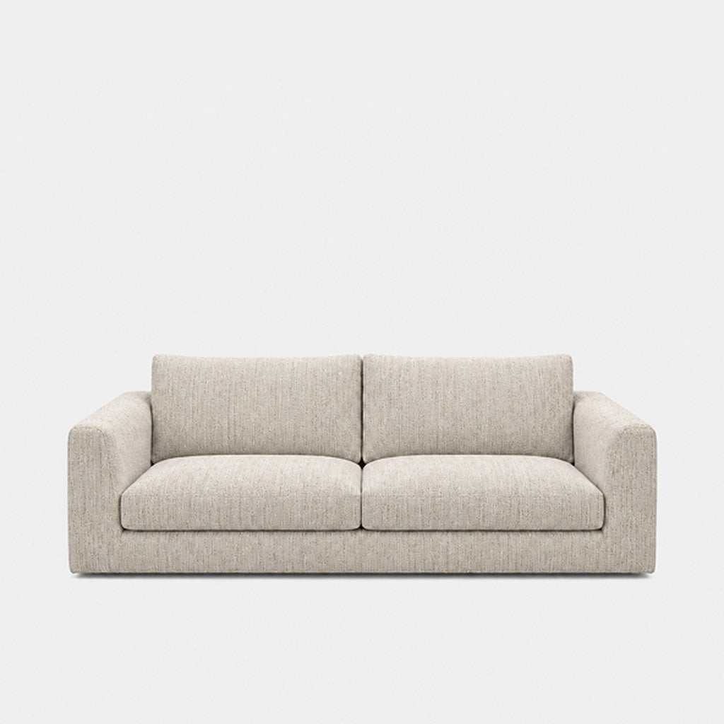 Katrine 2-seater fabric sofa in Berlin Cream