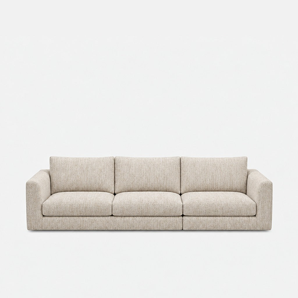 Katrine fabric 3 seater sofa – Berlin Cream