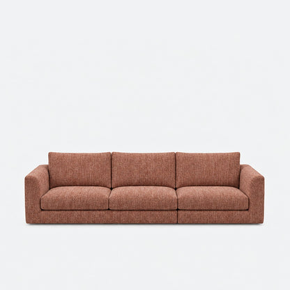 Katrine fabric 3 seater sofa – Berlin Rosey