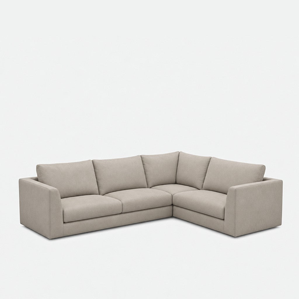 Katrine modular corner sofa fabric L-shape – Blake Beige