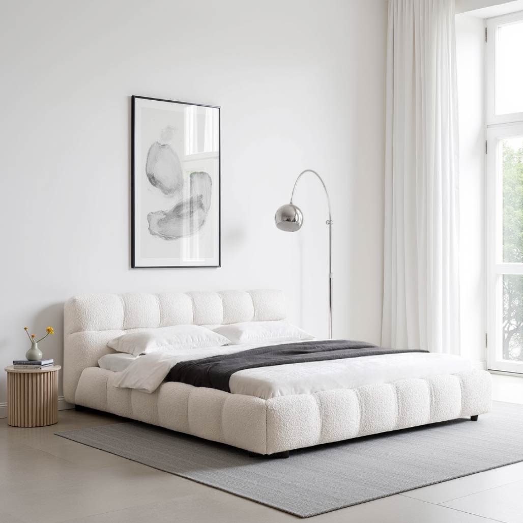 French Style Puff Bed