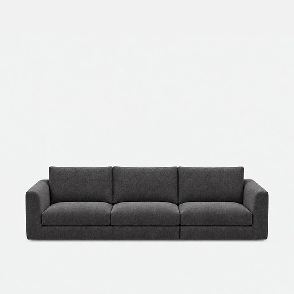 Katrine fabric 3 seater sofa – Cheers Charcoal