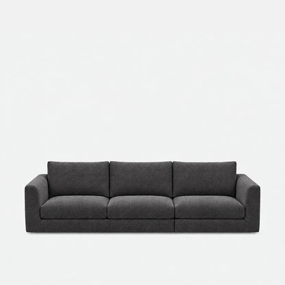 Katrine fabric 3 seater sofa – Cheers Charcoal