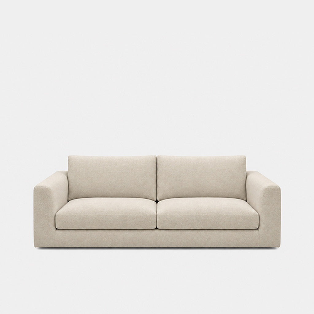 Katrine 2-seater fabric sofa in Cheers Cream