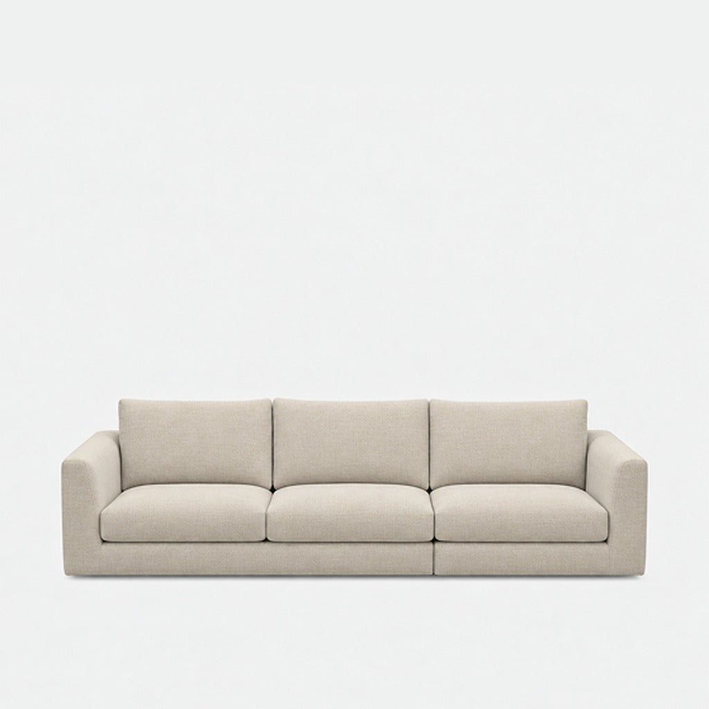 Katrine fabric 3 seater sofa – Cheers Cream