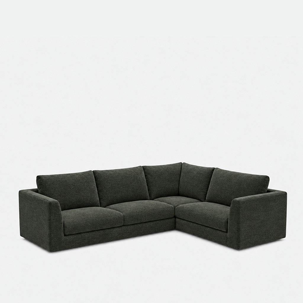 Katrine modular corner sofa fabric L-shape – Cheers Ivy