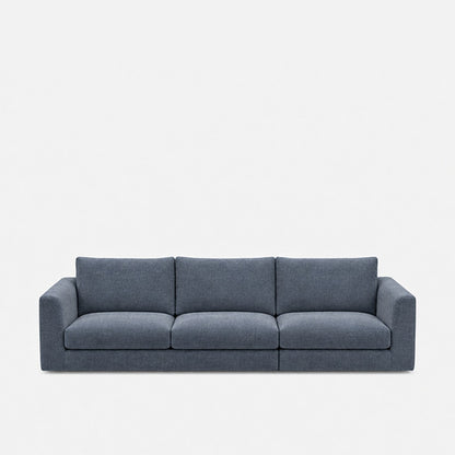 Katrine fabric 3 seater sofa – Cheers Ocean Blue