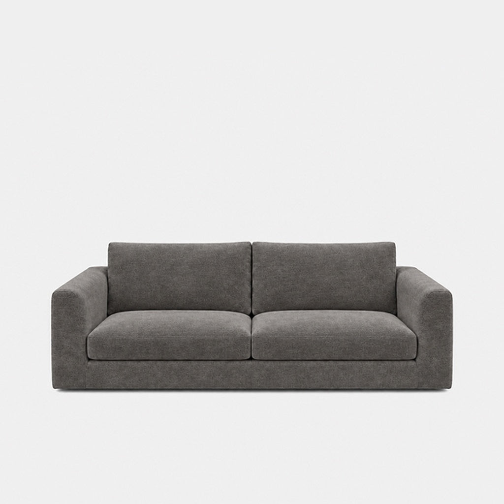 Katrine 2-seater fabric sofa in Danny A Graphite
