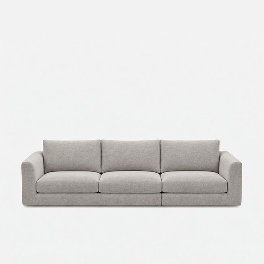 Katrine fabric 3 seater sofa – Danny A Mist