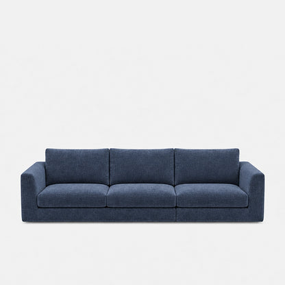 Katrine fabric 3 seater sofa – Danny A Ocean Blue