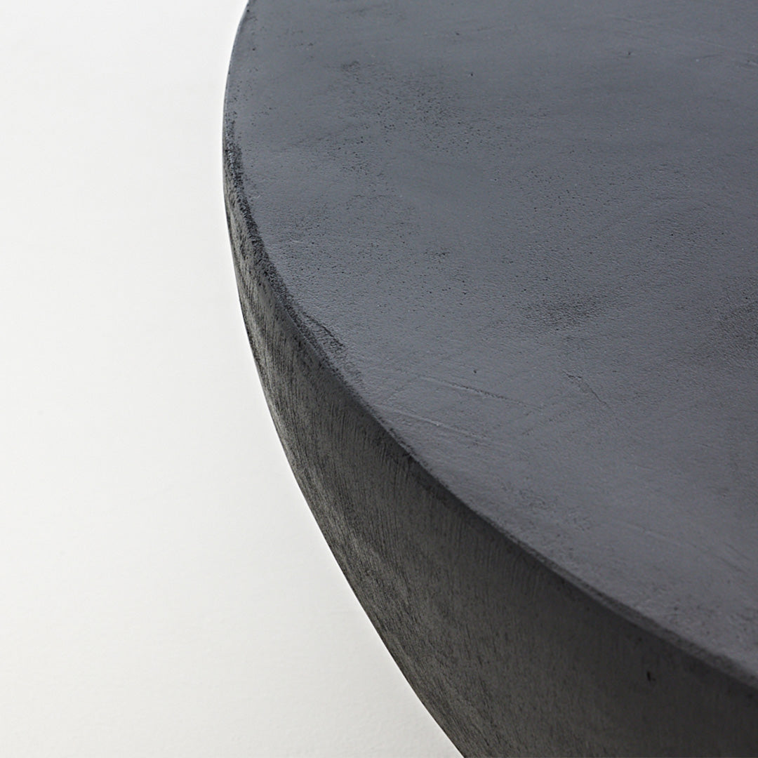 Black Concrete Coffee Table